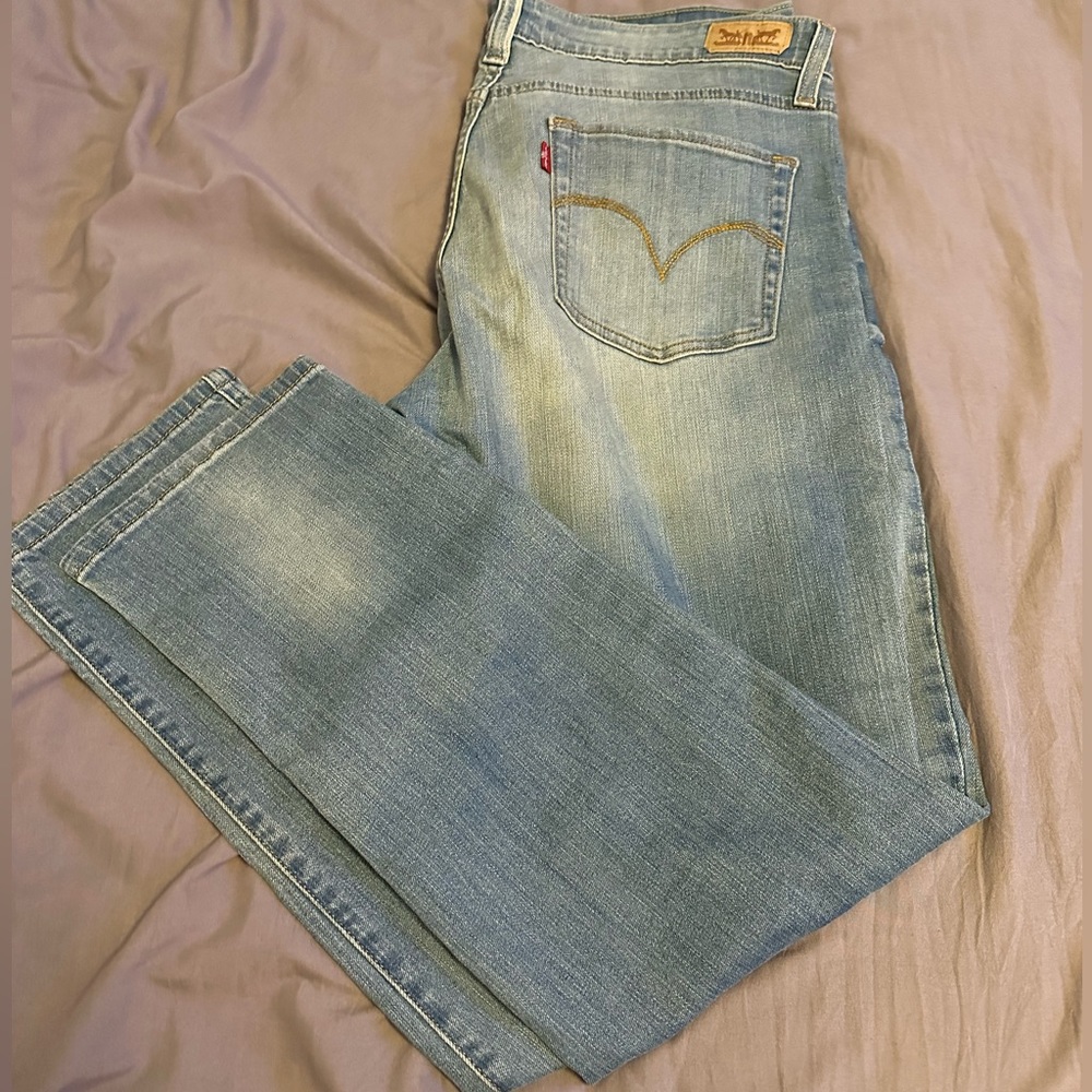 BUNDLE* Levi’s Mid rise skinny jeans, Winnie the Pooh shirt, ChicSoul top